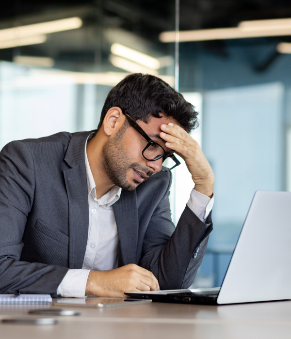 Frustrated SEO Worker