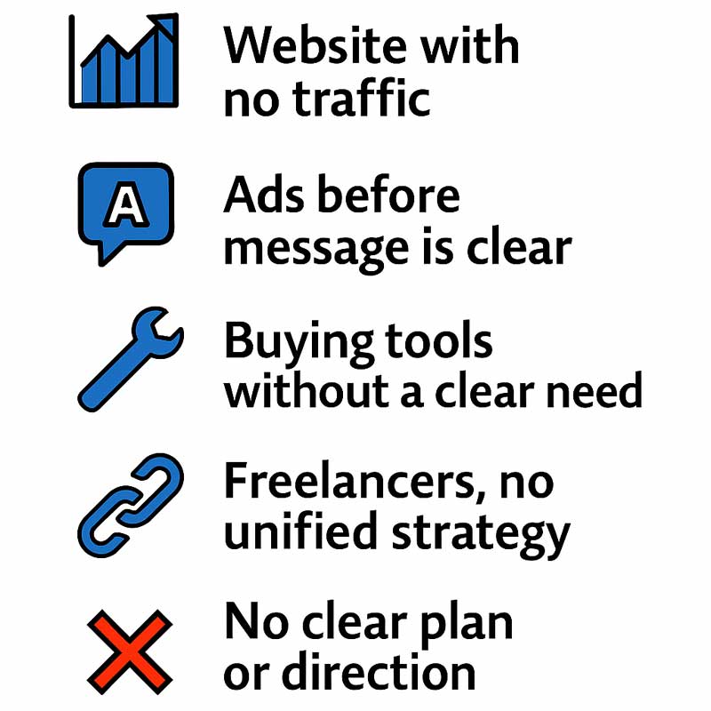 Common marketing mistakes